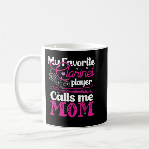 Taza De Café Mi jugador favorito de Clarinet me llama a mamá Cl