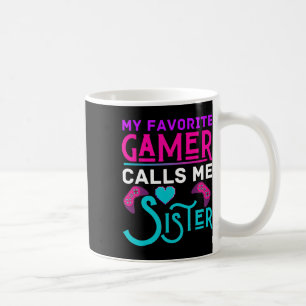 Taza De Café Mi jugador favorito me llama divertido juego de vi