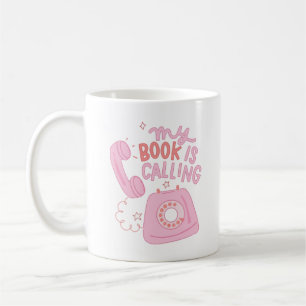 Taza De Café Mi libro está llamando