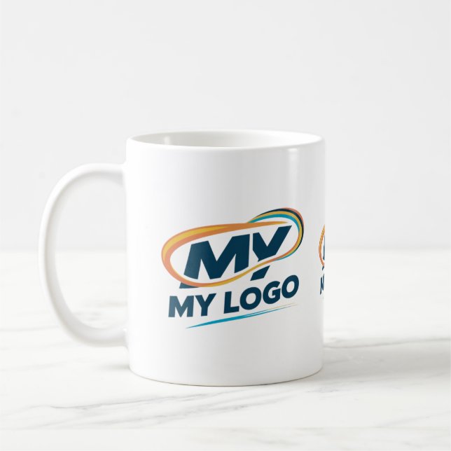 Taza De Café Mi logotipo (Izquierda)