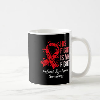 Taza De Café Mi lucha es mi lucha Conciencia del síndrome de Po