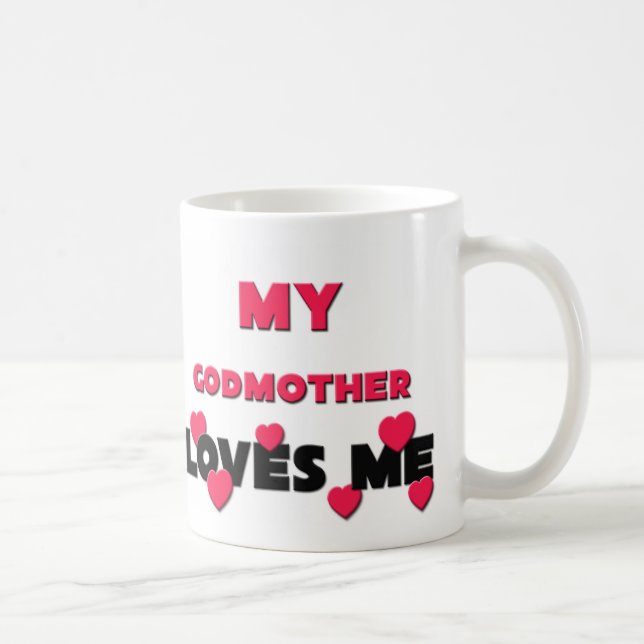 Taza De Café Mi madrina me ama (Derecha)