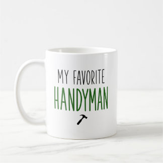 Taza De Café Mi Mano de Obra Favorito Divertido