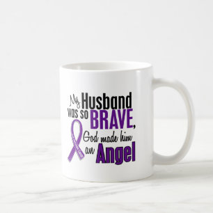 Taza De Café Mi marido es un cáncer pancreático del ángel