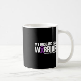 Taza De Café Mi marido es un guerrero pancreático con cáncer