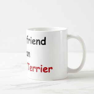Taza De Café Mi mejor amigo es Airedale Terrier