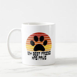 Taza De Café Mi mejor amigo tiene pinzas