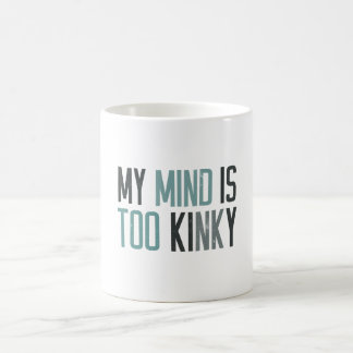 Taza De Café Mi mente es demasiado rizada