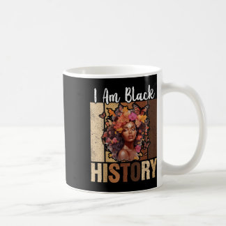 Taza De Café Mi Mes de Historia Negra Melanin Afro Chica Pero