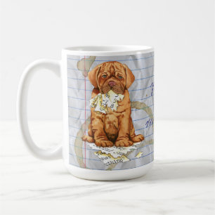 Taza De Café Mi mi plan de lección de Dogue de Bordeaux Ate