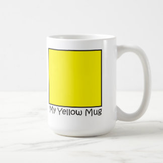 Taza De Café Mi mugre amarilla