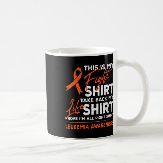 Taza De Café ¿Mi Naranja de Concienciación sobre el Cáncer de L