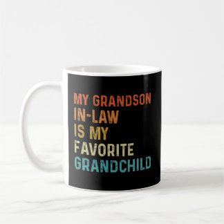 Taza De Café Mi Nieto En Derecho Es Mi Nieto Favorito.