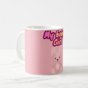 Taza De Café Mi Niña Bebé Conejito Adorable