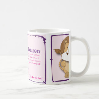 Taza De Café Mi nombre: Lauren