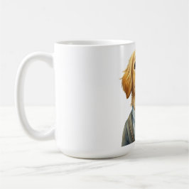Taza De Café Mi novio de Golden Retriever