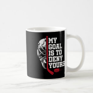 Taza De Café Mi objetivo es negar el tuyo divertido portero de 