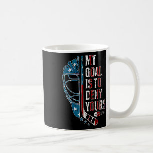Taza De Café Mi objetivo es negar el tuyo divertido portero de