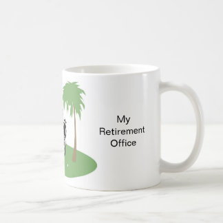 Taza De Café Mi oficina del retiro