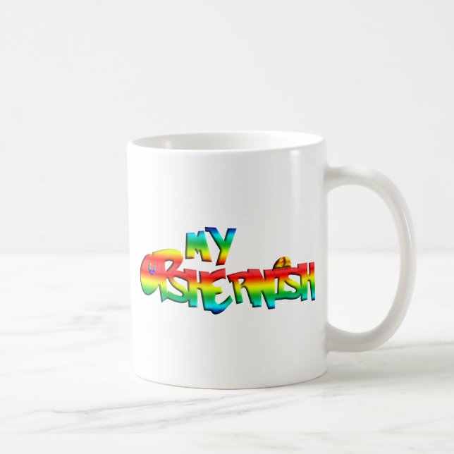 Taza De Café Mi oshernalismo (Derecha)