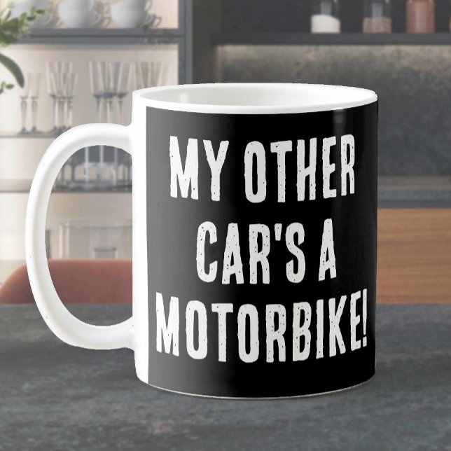 Taza De Café Mi otro auto es una moto (Subido por el creador)