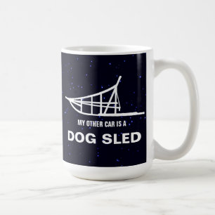 Taza De Café Mi Otro Coche Es Un Trineo Tirado Por Perros