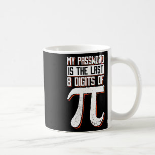 Taza De Café Mi Palabra Es Los Últimos 8 Dígitos De Pi