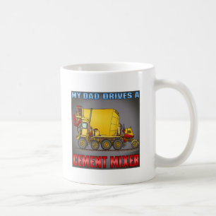 Taza De Café Mi papá conduce una camiseta para hombre del