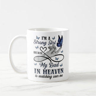 Taza De Café Mi Papá En El Cielo Está Vigilando
