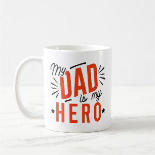 Taza De Café Mi papá es mi héroe