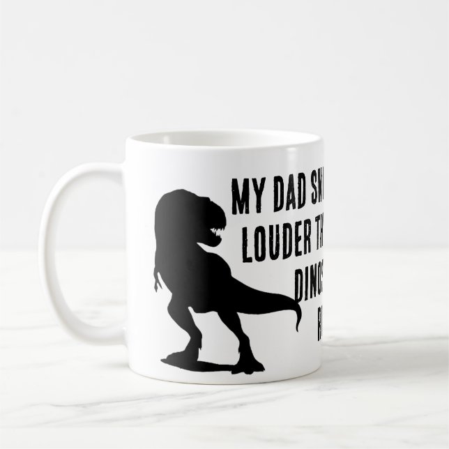 Taza De Café Mi papá Snores - Mug (Izquierda)