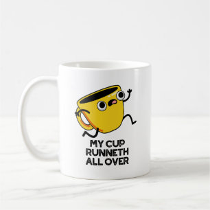 Taza De Café Mi pelota de fútbol se escapa por el divertido bol