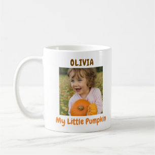 Taza De Café Mi pequeña foto de calabaza