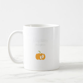 Taza De Café Mi pequeño embarazo de calabaza Halloween