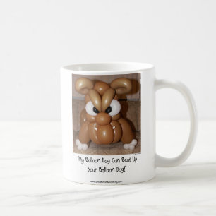 Taza De Café Mi perro del globo puede batir para arriba su
