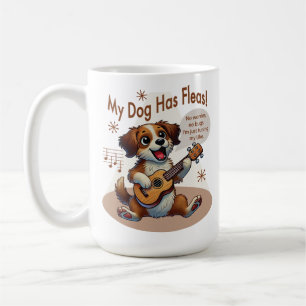 Taza De Café Mi Perro Ha Huido De La Canción De Ajuste De Ukule