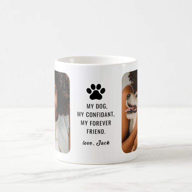 Taza De Café Mi Perro, Mi Confidencial, Mi Siempre Amigo (Centro)