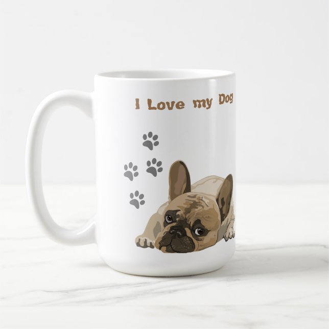 Taza De Café Mi perro perezoso (Izquierda)