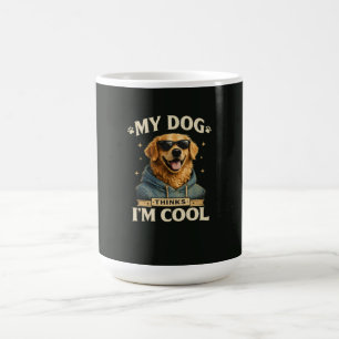 Taza De Café Mi perro piensa que soy genial