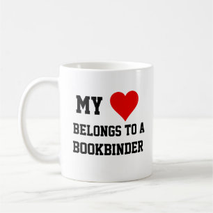 Taza De Café Mi Pertenece A Un Bookbinder