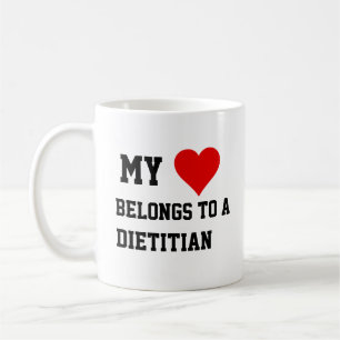 Taza De Café Mi Pertenece A Un Mug Dietista