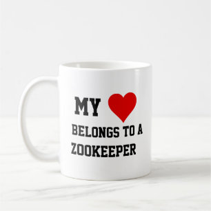 Taza De Café Mi Pertenece A Un Zookeeper Mug
