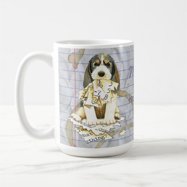 Taza De Café Mi plan de clases de Ate de PBGV (Izquierda)