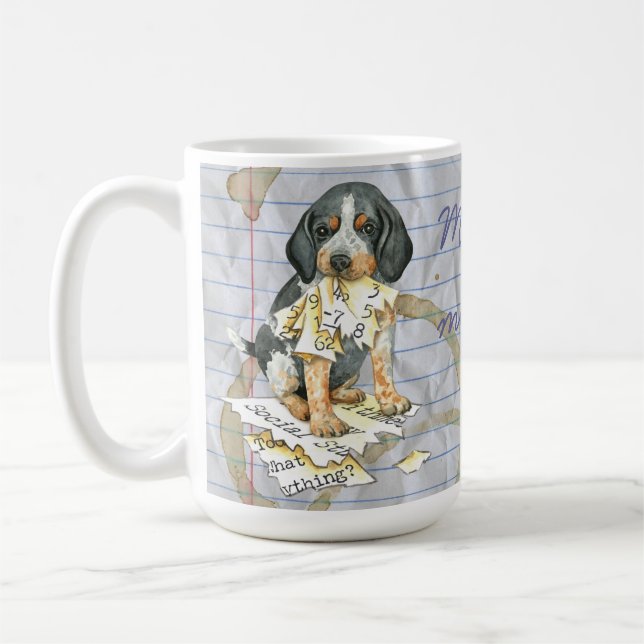 Taza De Café Mi plan de lección de azul (Izquierda)