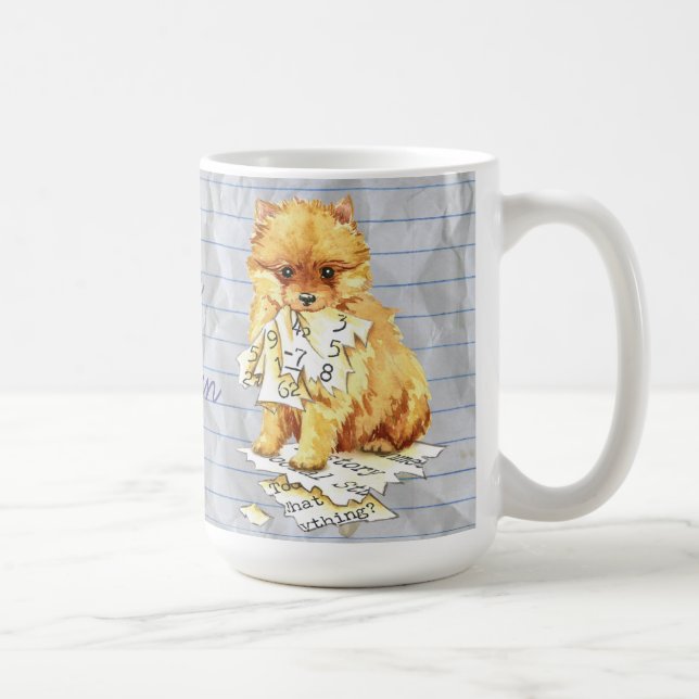 Taza De Café Mi Plan de Lecciones de Ate Pomeraniano (Derecha)