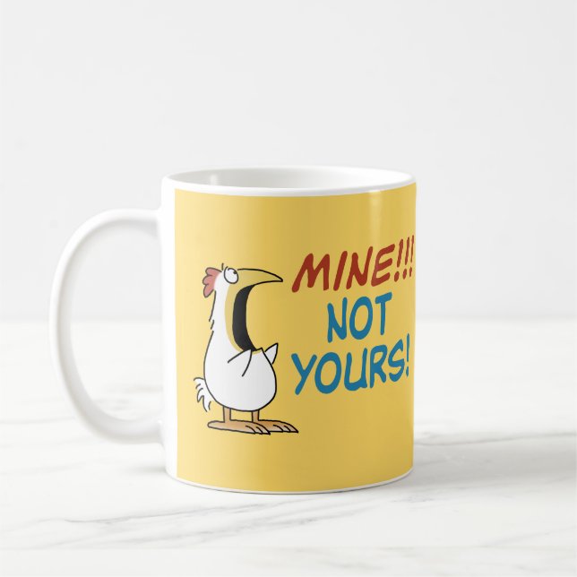 Taza De Café Mi pollo Boynton no es tuyo (Izquierda)