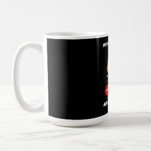 Taza De Café Mi Pomerania Llama Y Debo Ir
