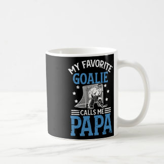 Taza De Café Mi portero de hockey sobre hielo favorito Papá Hoc