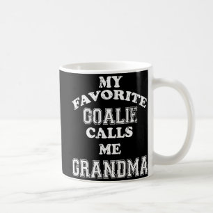 Taza De Café Mi portero favorito me llama hockey sobre fútbol d