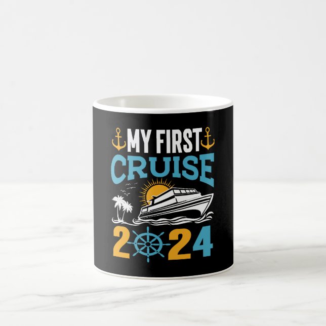 Taza De Café Mi Primer Crucero 2024 (Centro)